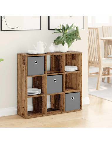 Credenza con cassetto Legno vecchio 73,5 x 24 x 69,5 cm