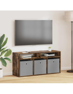 Lowboard con cassetto Rovere fumé 102 x 32 x 48,5 cm