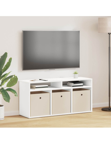 Lowboard con cassetto Bianco 102 x 32 x 48,5 cm