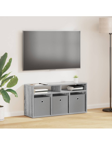 Lowboard con cassetto Grigio Sonoma 87 x 27,5 x 43 cm