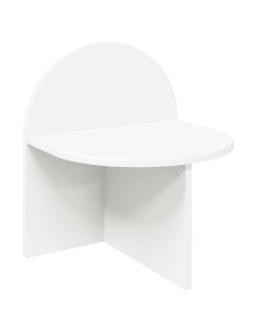 Comodino Bianco 40 x 35,5 x 45,5 cm Legno ingegnerizzato
