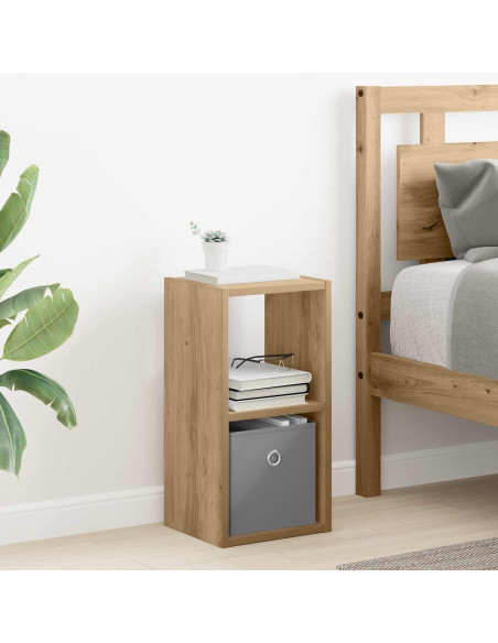 Comodino con cassetto Rovere artigianale 25,5 x 22 x 49,5 cm