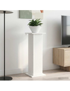 Supporto per piante 2 pcs Bianco 30,5 x 30 x 80,5 cm