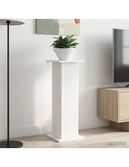 Supporto per piante 2 pcs Bianco 30,5 x 30 x 80,5 cm