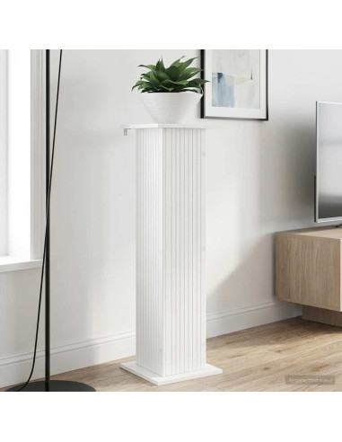 Supporto per piante 2 pcs Bianco 30,5 x 30 x 100,5 cm