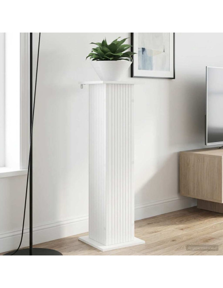 Supporto per piante 2 pcs Bianco 30,5 x 30 x 100,5 cm