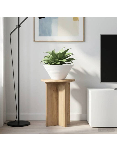 Supporto per piante 2 pcs Rovere Artigianale Ø29,5 x 40 cm