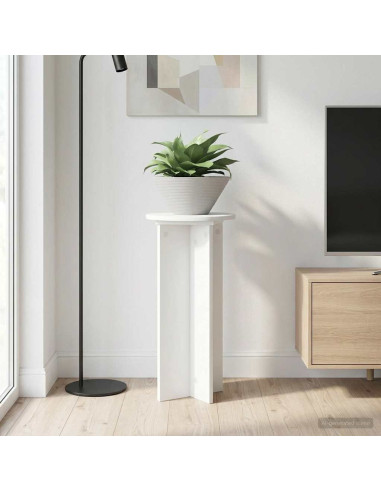 Supporto per piante 2 pcs Bianco Ø29,5 x 60 cm