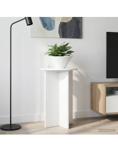 Supporto per piante 2 pcs Bianco Lucido Ø40 x 60 cm