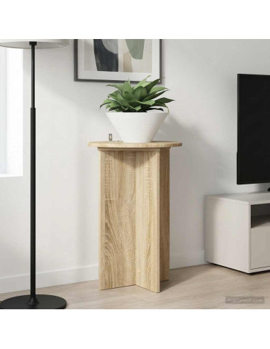 Supporto per piante 2 pcs Rovere Sonoma Ø40 x 60 cm