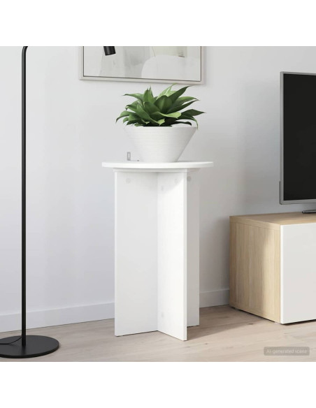 Supporto per piante 2 pcs Bianco Ø40 x 60 cm