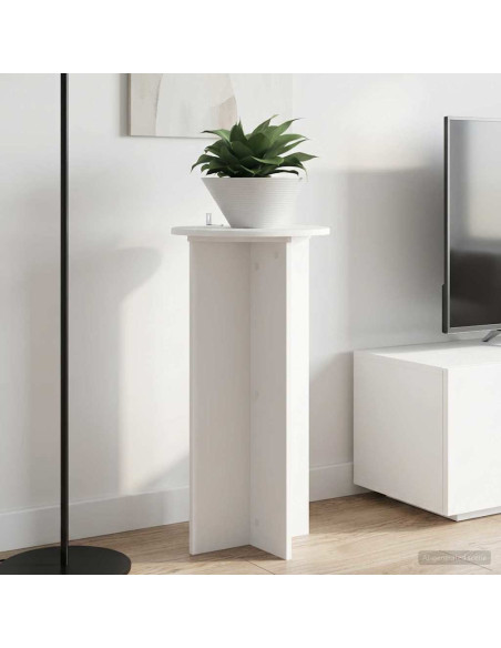 Supporto per piante 2 pcs Bianco Ø40 x 80 cm