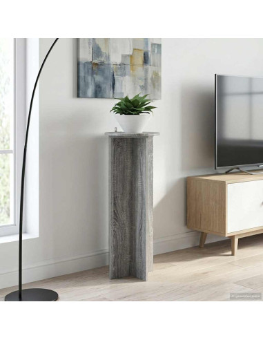 Supporto per piante 2 pcs Grigio Sonoma Ø40 x 100 cm