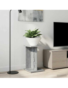 Supporto per piante 2 pcs Sonoma grigia 25 x 25,5 x 40,5 cm