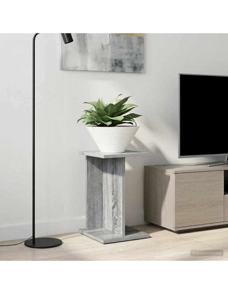 Supporto per piante 2 pcs Sonoma grigia 25 x 25,5 x 40,5 cm