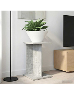 Supporto per piante 2 pcs Grigio Cemento 25 x 25,5 x 40,5 cm