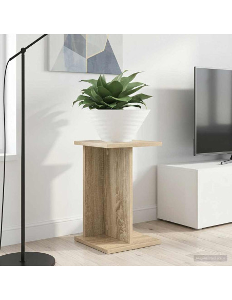 Supporto per piante 2 pcs Rovere Sonoma 25 x 25,5 x 40,5 cm