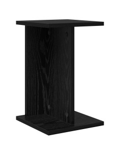 Supporto per piante Rovere Nero 25 x 25,5 x 40,5 cm