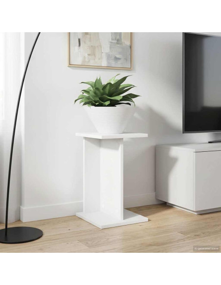 Supporto per piante 2 pcs Bianco 25 x 25,5 x 40,5 cm