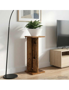 Supporto per piante 2 pcs Legno vecchio 25 x 25,5 x 60,5 cm