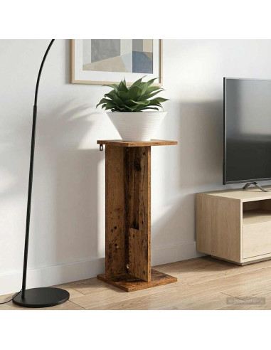 Supporto per piante 2 pcs Legno vecchio 25 x 25,5 x 60,5 cm