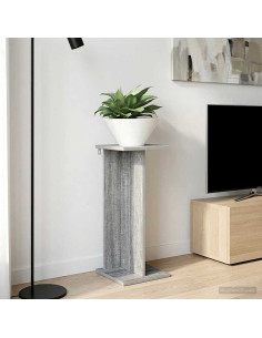 Supporto per piante 2 pcs Sonoma grigia 25 x 25,5 x 60,5 cm