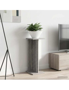 Supporto per piante Sonoma grigia 25 x 25,5 x 60,5 cm