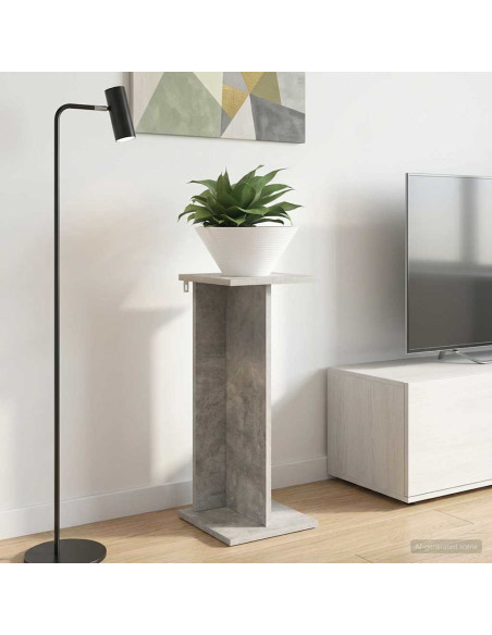 Supporto per piante Grigio Cemento 25 x 25,5 x 60,5 cm