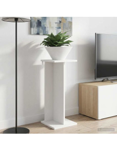 Supporto per piante 2 pcs Bianco 25 x 25,5 x 60,5 cm