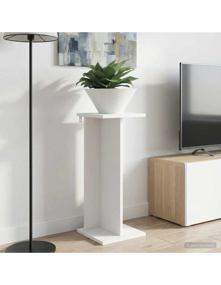 Supporto per piante 2 pcs Bianco 25 x 25,5 x 60,5 cm