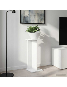 Supporto per piante Bianco 25 x 25,5 x 60,5 cm