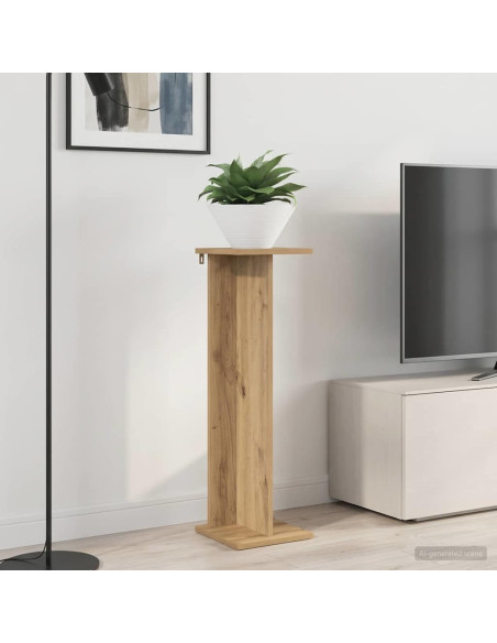 Supporto per piante 2 pcs Rovere Artigianale