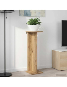 Supporto per piante Rovere Artigianale 25 x 25,5 x 80,5 cm