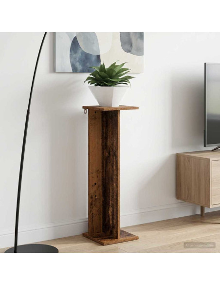 Supporto per piante 2 pcs Legno vecchio 25 x 25,5 x 80,5 cm