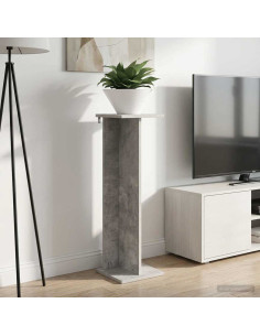 Supporto per piante Grigio Cemento 25 x 25,5 x 80,5 cm
