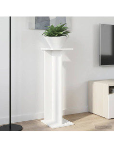 Supporto per piante 2 pcs Bianco 25 x 25,5 x 80,5 cm