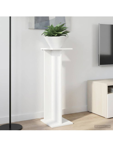 Supporto per piante 2 pcs Bianco 25 x 25,5 x 80,5 cm