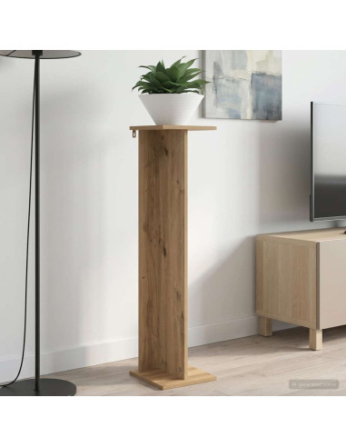 Supporto per piante 2 pcs Rovere Artigianale