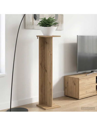 Supporto per piante Rovere Artigianale 25 x 25,5 x 100,5 cm