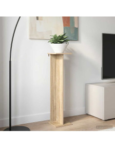 Supporto per piante 2 pcs Rovere Sonoma 25 x 25,5 x 100,5 cm