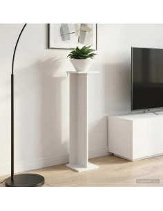 Supporto per piante 2 pcs Bianco 25 x 25,5 x 100,5 cm