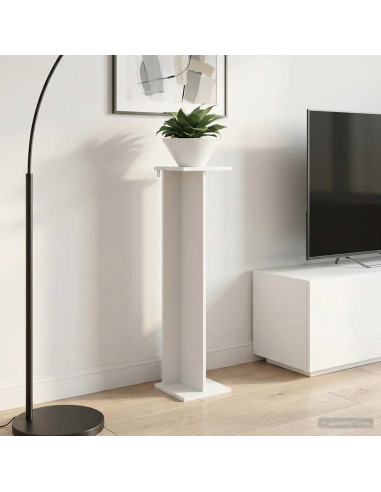 Supporto per piante 2 pcs Bianco 25 x 25,5 x 100,5 cm