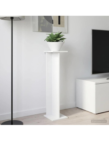 Supporto per piante Bianco 25 x 25,5 x 100,5 cm