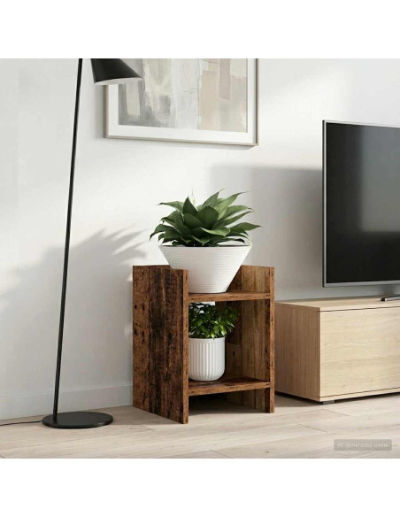 Supporto per piante 2 pcs Legno vecchio 30 x 30 x 40 cm