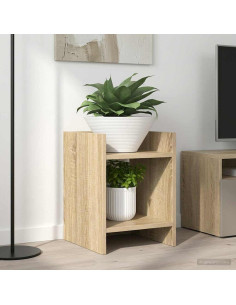 Supporto per piante 2 pcs Rovere Sonoma 30 x 30 x 40 cm