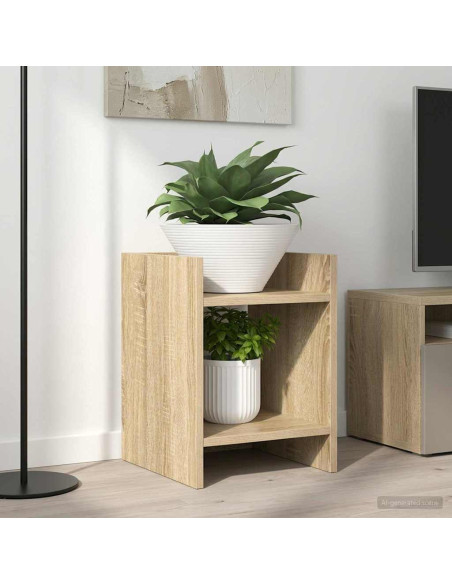 Supporto per piante 2 pcs Rovere Sonoma 30 x 30 x 40 cm