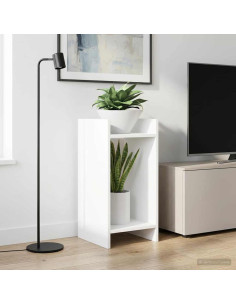 Supporto per piante Bianco 30 x 30 x 60 cm Legno ingegnerizzato