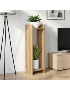 Supporto per piante 2 pcs Rovere Artigianale 30 x 30 x 100 cm