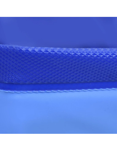 Piscina per Cani Pieghevole Blu 200x30 cm in PVC