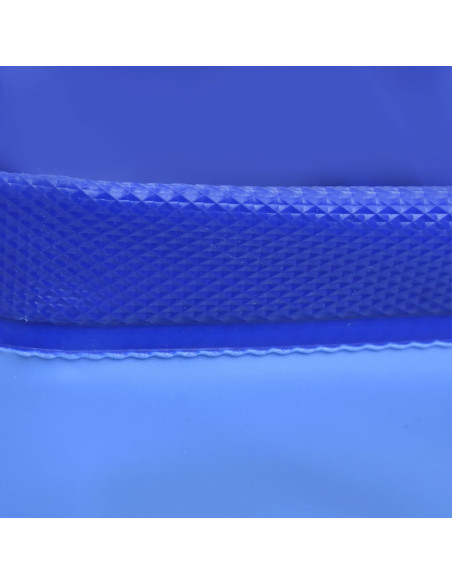 Piscina per Cani Pieghevole Blu 200x30 cm in PVC